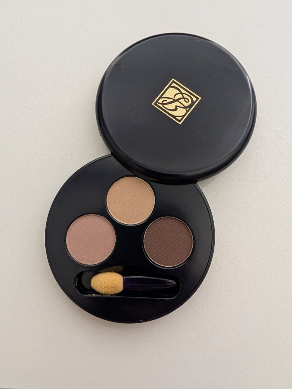 Estee Lauder Two in One Eyeshadow Wet Dry Formula Tearose Chestnut Sand Dollar